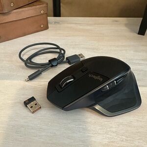 Logitech MX Master Wireless Mouse - Meteorite